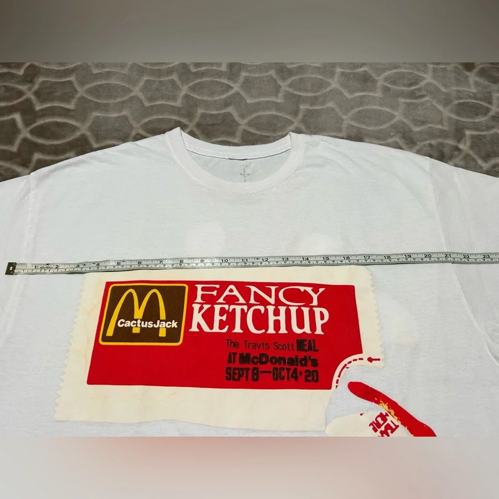 Cactus Jack x McDonald’s “Fancy Ketchup” Tee by Travis Scott - Picture 8 of 9